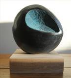 Pod IV by Lawrence Dicks, Sculpture, Bronze Resin